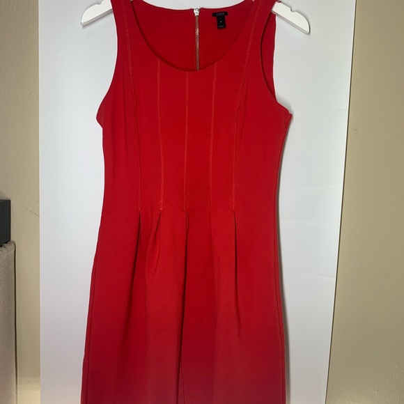 J.crew Sleeveless pleated A-line dress - Picture 7 of 8